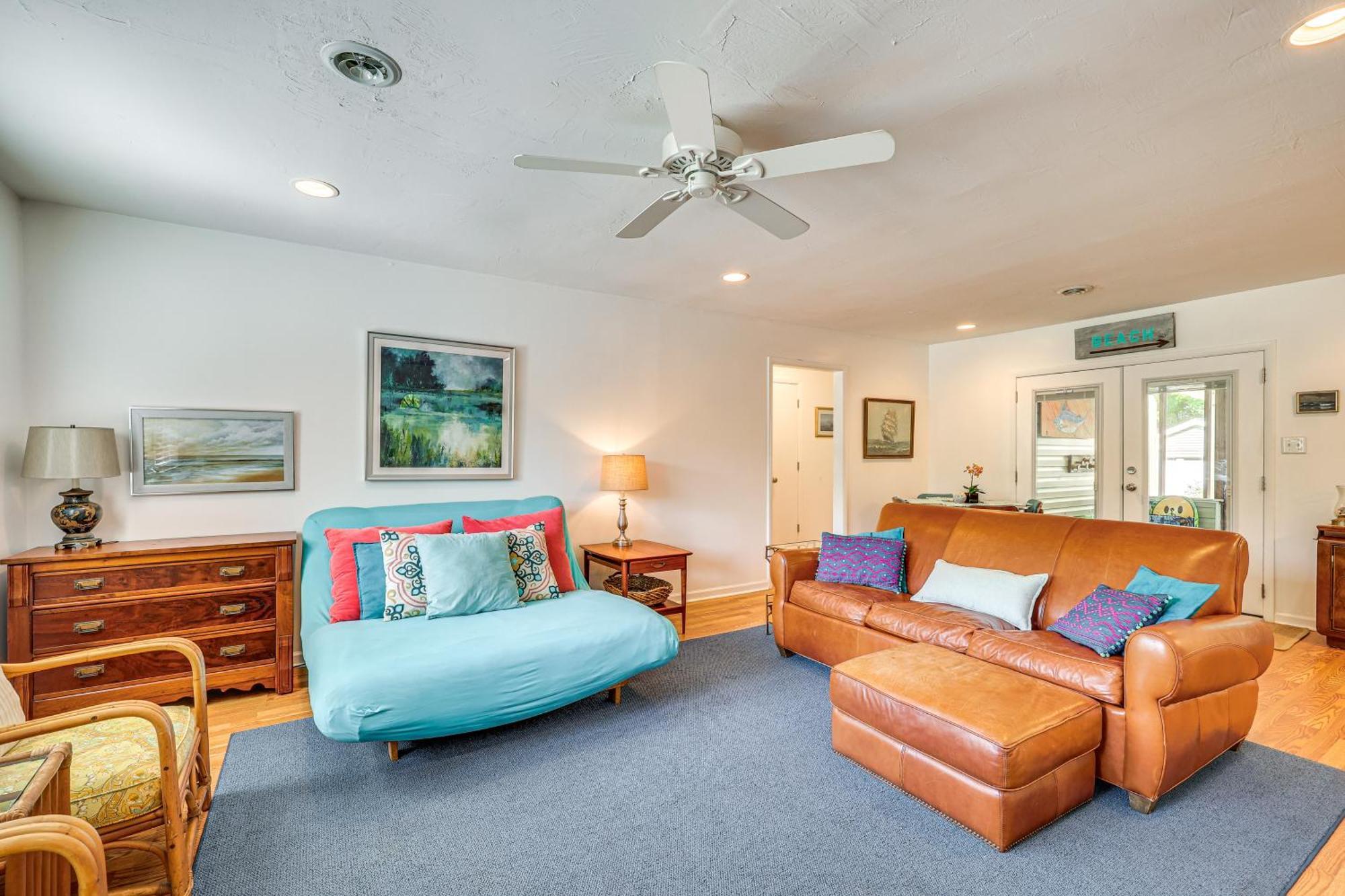 Oak Island Cottage Minutes To Long Beach! Buitenkant foto